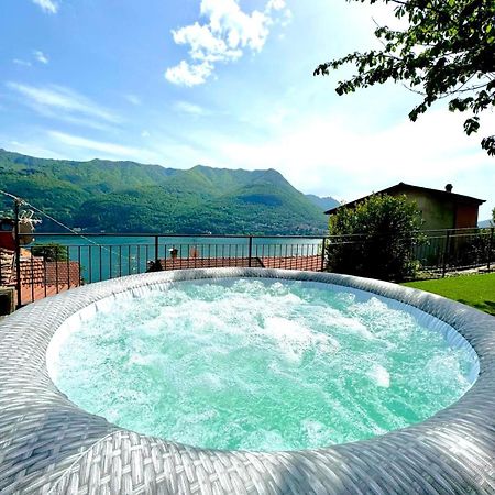 Terrazza Di Luisa Parking Wifi Vista Lago Carate Urio Luaran gambar
